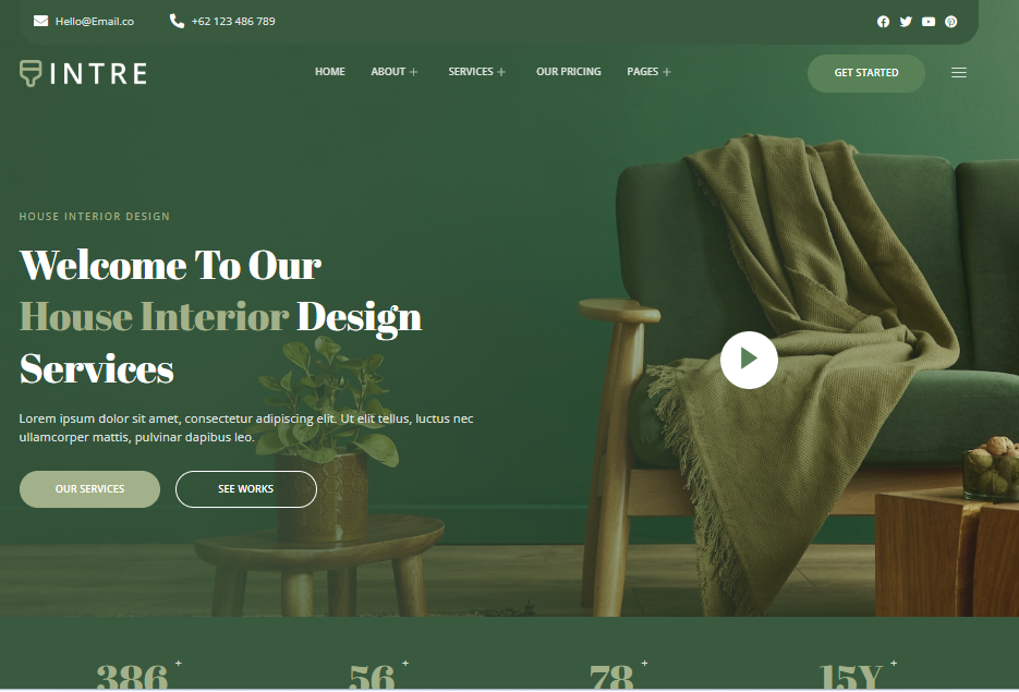 Premium Interior Design & Architecture Website Development | Xen10
